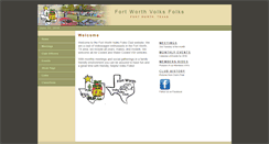 Desktop Screenshot of fortworthvolksfolks.com